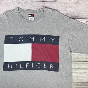 Vintage 1990s Tommy Hilfiger Big Flag Logo T-shirt